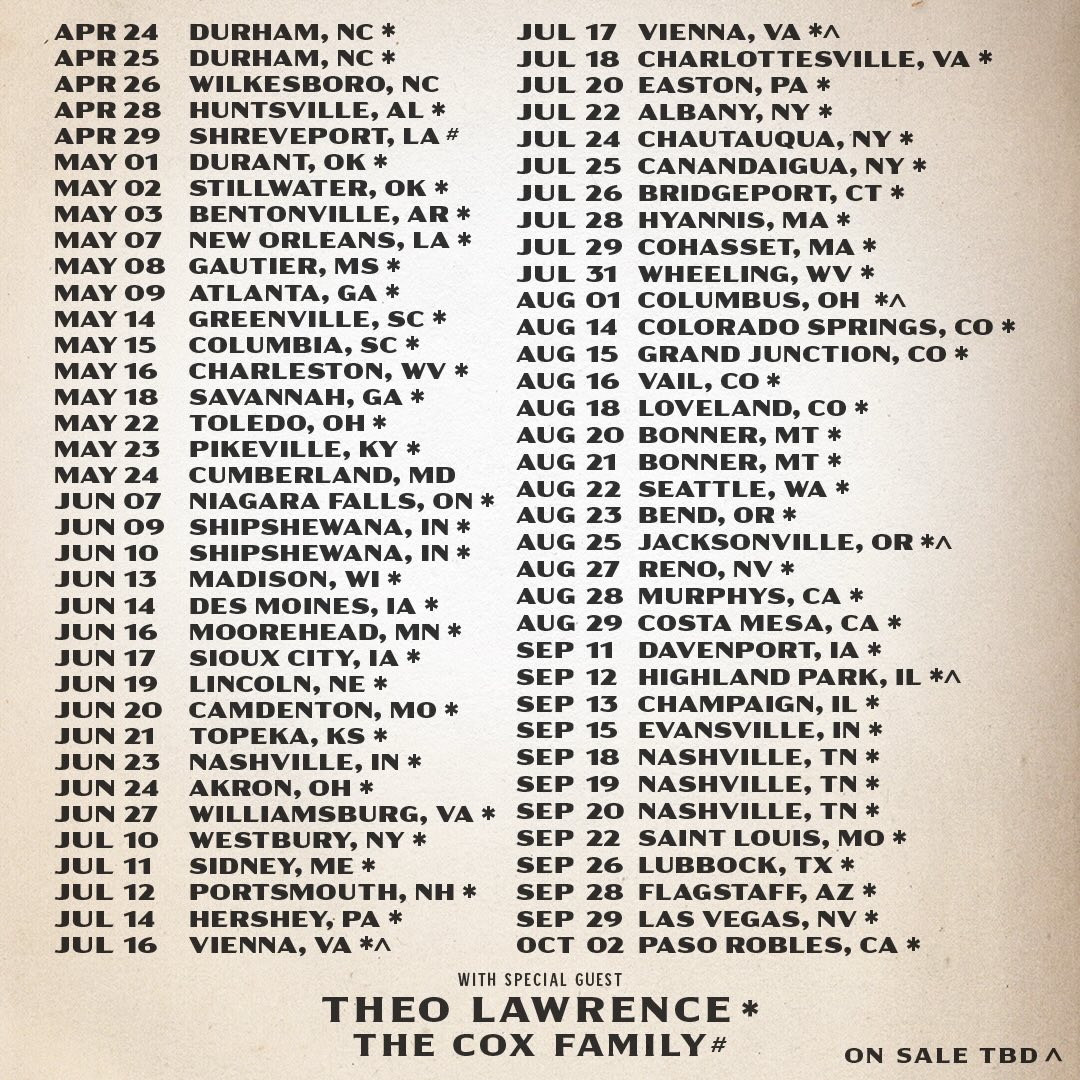 Alison Krauss Union Station Arcadia 2026 Tour Poster 2026